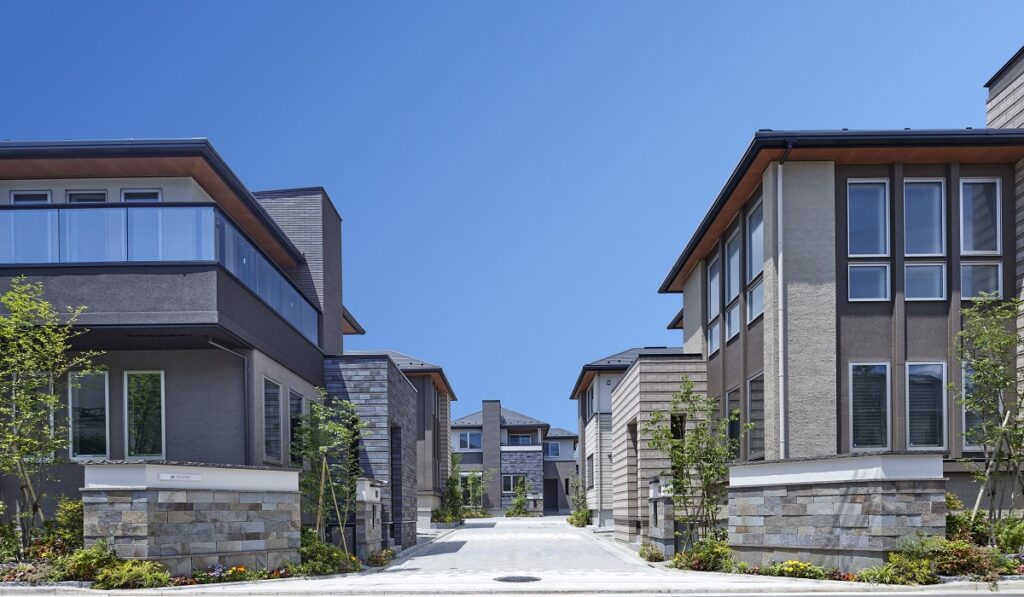 無電柱化住宅